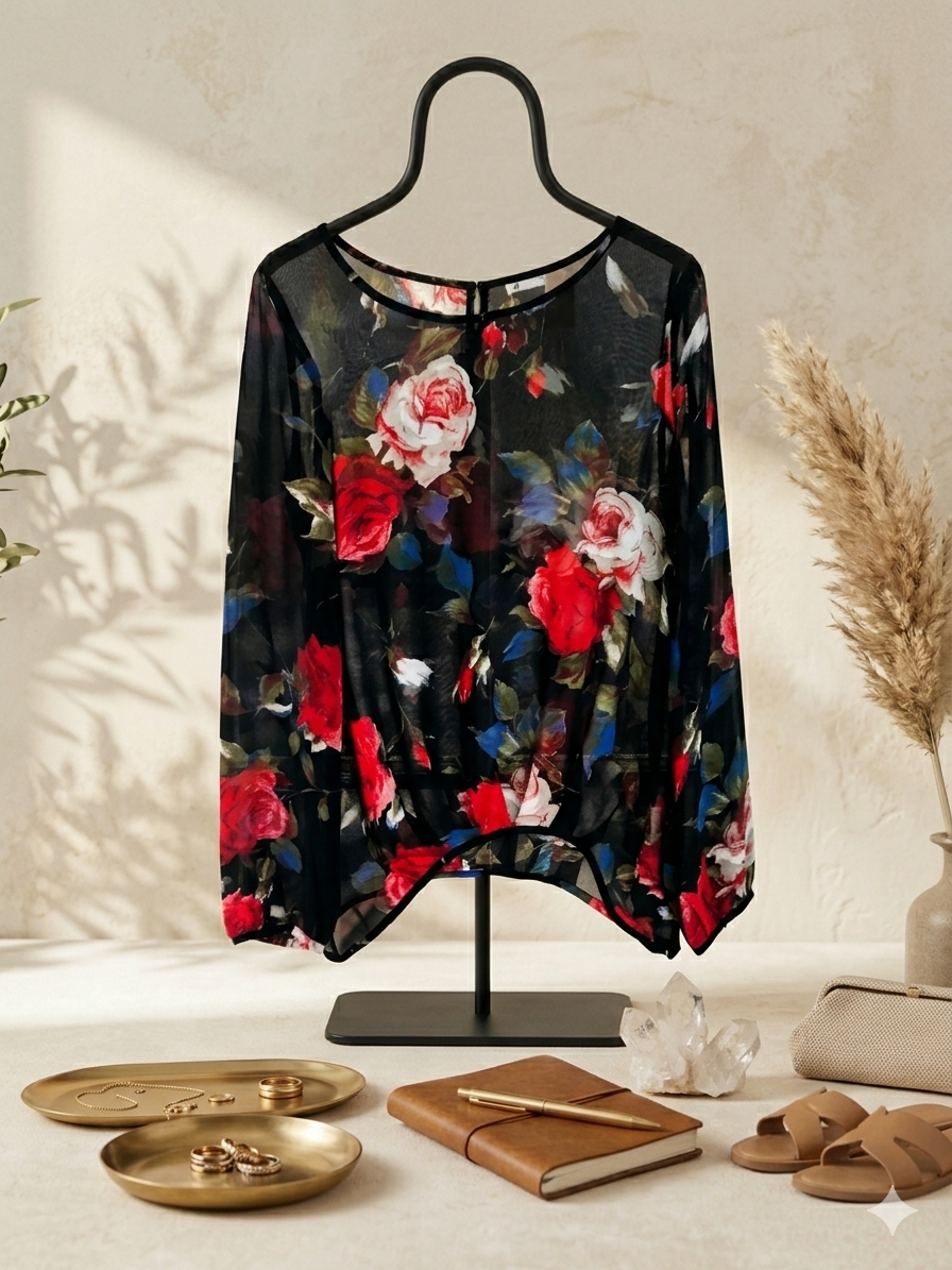 Blusa de Gasa